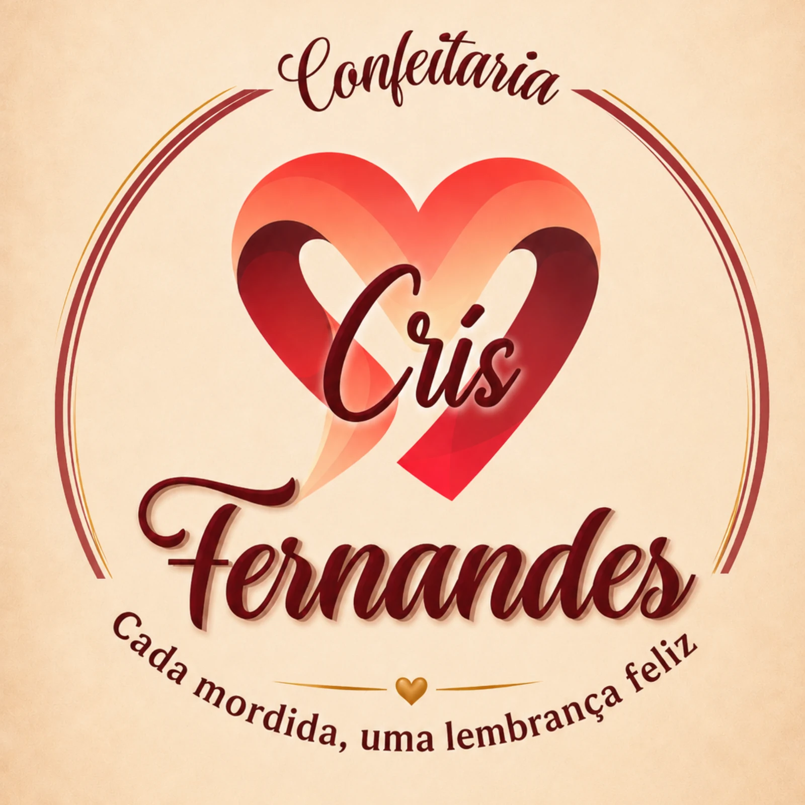 Logo Cris Fernandes Confeitaria
